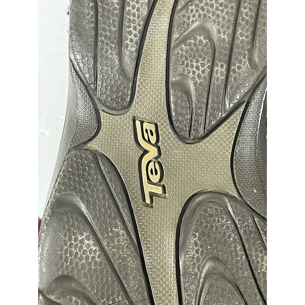 Teva Men’s Sport Sandals - Size 10 - Brown Geometric Pattern